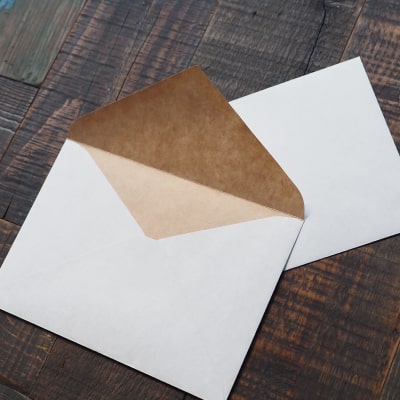 ポストカード入れ封筒